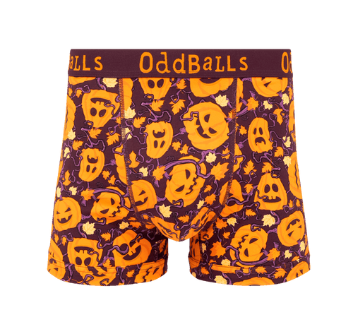 Pumpkins - Mens Cotton Boxer Shorts