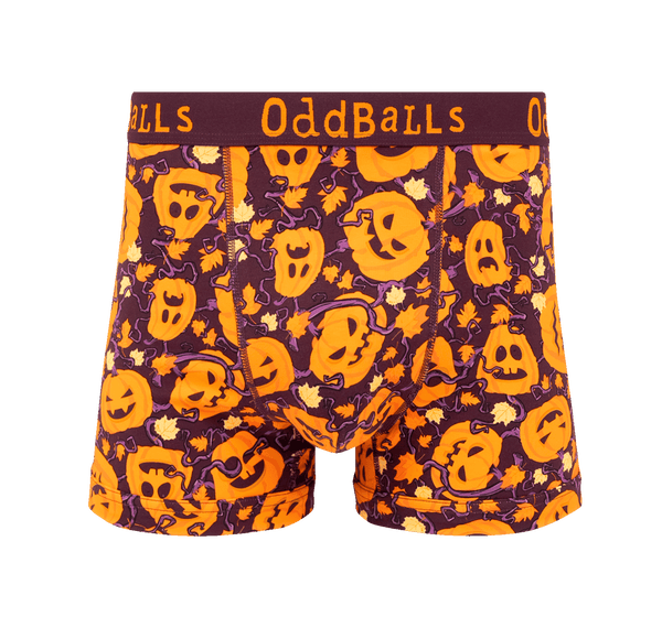 Pumpkins - Mens Cotton Boxer Shorts