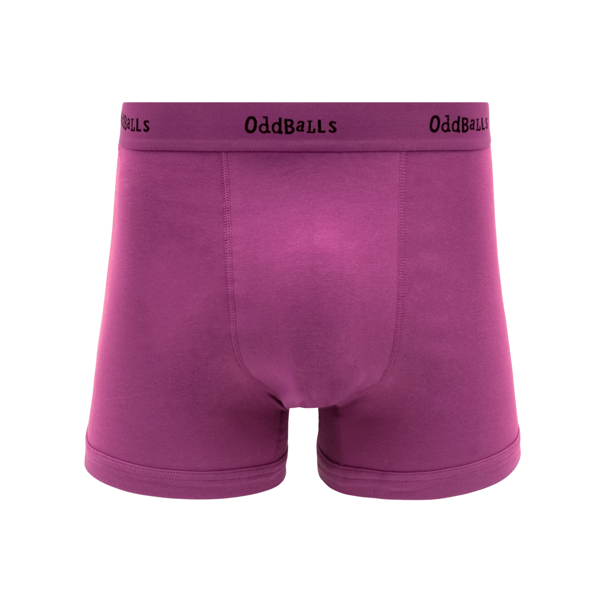 Purple & Cotton Boxer Shorts