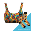 Women's Patterned Bralette Subscription - 6 Month Prepaid (Free Socks + Free Delivery!)
