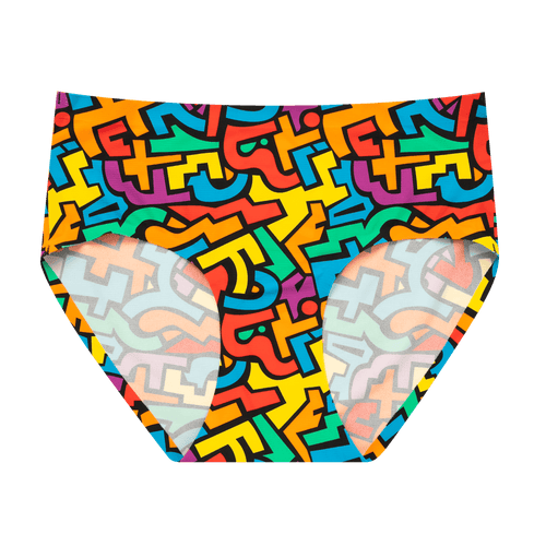 Women's Full Seamless Briefs Subscription - Monthly (Free Socks + Free Delivery!)