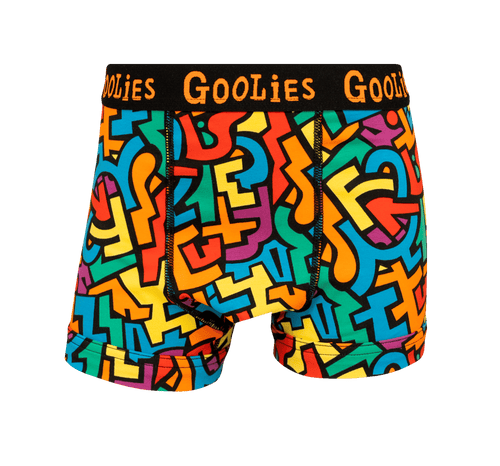 Goolies' Boys Boxer Shorts Subscription - 12 Months Prepaid (Free Socks + Free Delivery!)