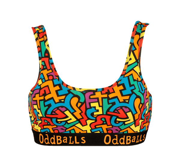 Women's Patterned Bralette Subscription - 6 Month Prepaid (Free Socks + Free Delivery!)