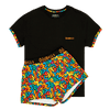 Puzzle - Women's Short Pyjamas Set (T-Shirt & Shorts)