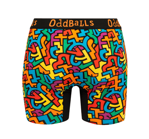 Puzzle - Ladies Bamboo Boxer Shorts