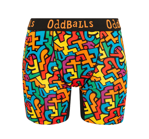 Puzzle - Ladies Bamboo Boxer Shorts