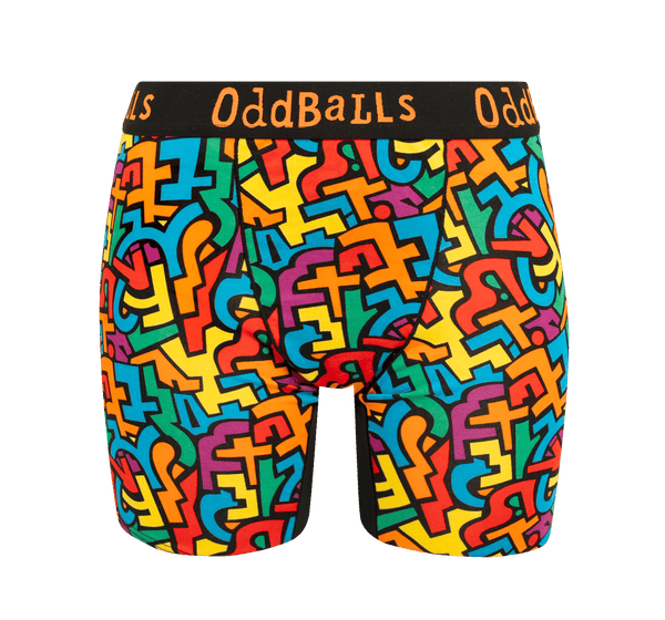 Puzzle - Ladies Bamboo Boxer Shorts