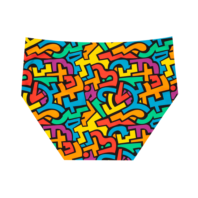 Puzzle - Seamless Full Briefs