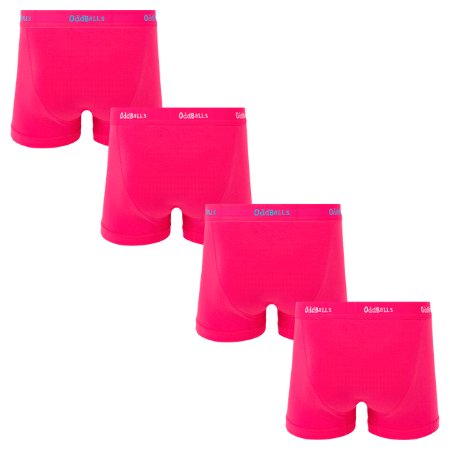 Pink Classics Bundle - Mens Boxer Shorts 4 Pack Bundle