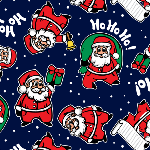 Goolies (Kids) Long Pyjamas - Santa - Trousers & T-Shirt