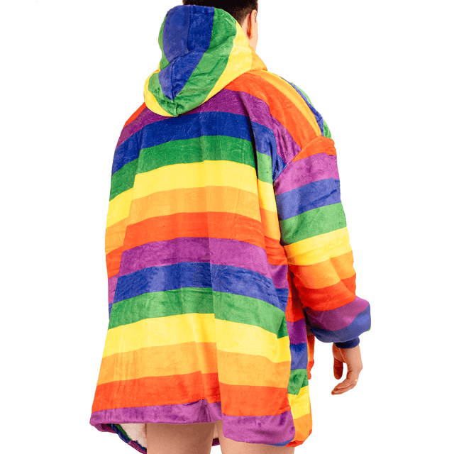 Luxury Oversized Hoodie - Rainbow