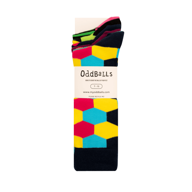 OddBalls Favourites - 6 Pack Socks Bundle