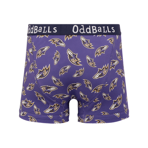 Baltimore Ravens - Mens Cotton Boxer Shorts