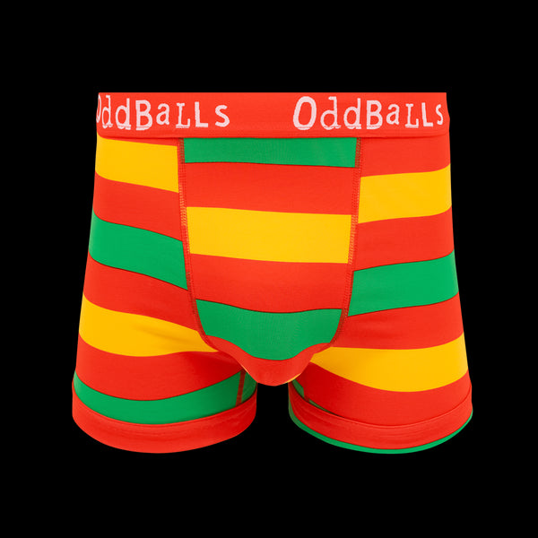 FA Wales Red Wall - Mens Cotton Boxer Shorts