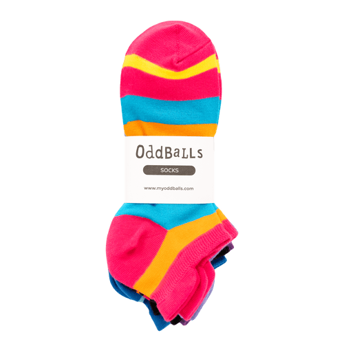 Reserved Stripes Bundle - 6 Pack Ankle Sock Bundle