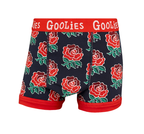England Rugby Union Away 26/27 - Kids Boxer Shorts - Front