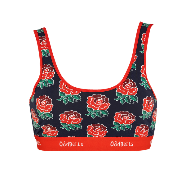 England Rugby Union Away 26/27 - Women's Bralette - Front