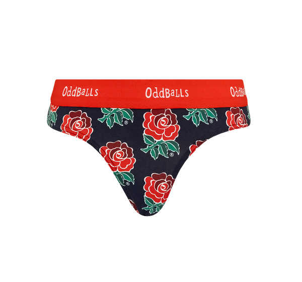 England Rugby Union Away 26/27 - Ladies Thong - Front