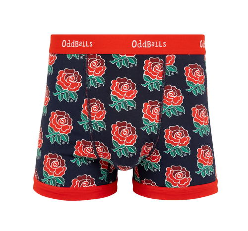 England Rugby Union Away 26/27 - Mens Cotton Boxer Shorts