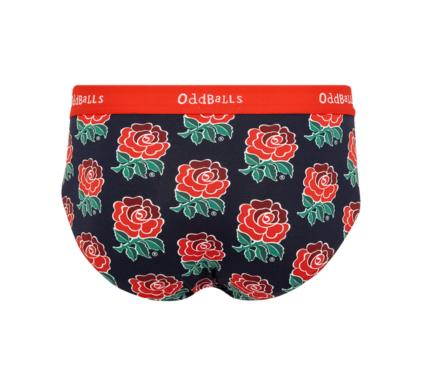 England Rugby Union Away 26/27 - Mens Cotton Briefs - Back