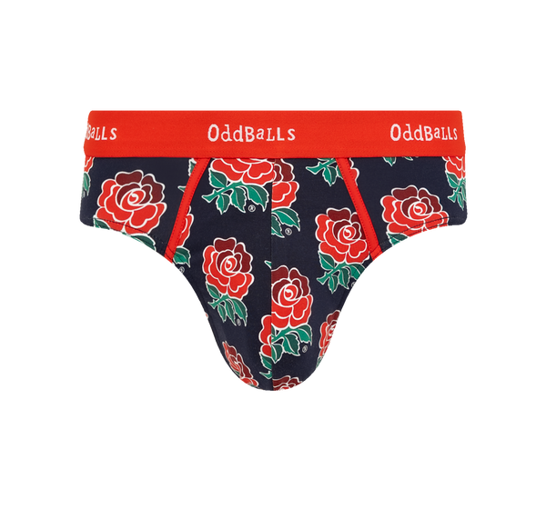 England Rugby Union Away 26/27 - Mens Cotton Briefs - Front
