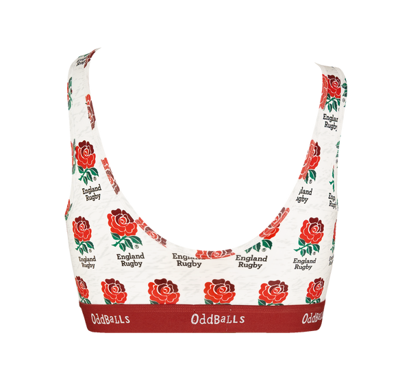England Rugby Union Home 26/27 - Women's Bralette - Back