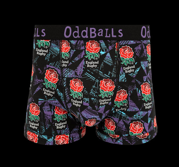 England Rugby Union 25 Bundle - Mens Boxer Shorts 2 Pack