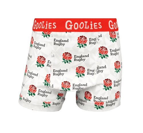 England Rugby Union Home 25/26 - Kids Boxer Shorts - Goolie