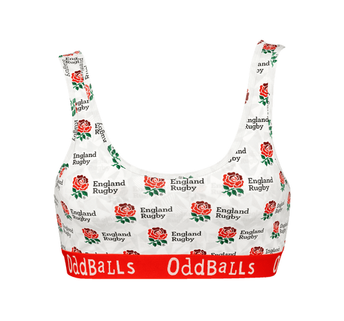 England Rugby Union Home 25 - Ladies Bralette