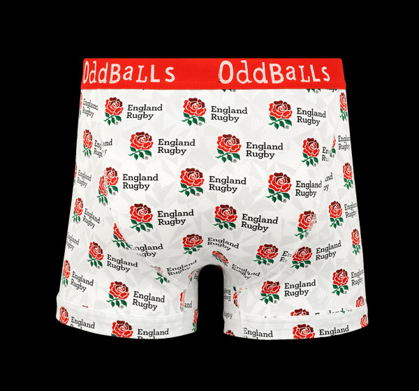 England Rugby Union Home 25 - Mens Boxer Shorts