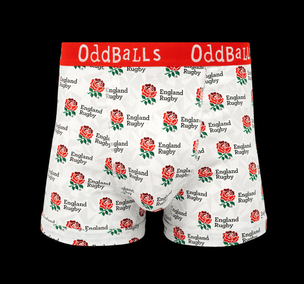 England Rugby Union Home 25 - Mens Boxer Shorts