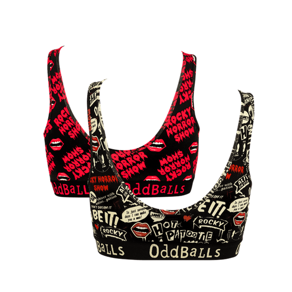 The Rocky Horror Show Bundle - Ladies Bralette 2 Pack