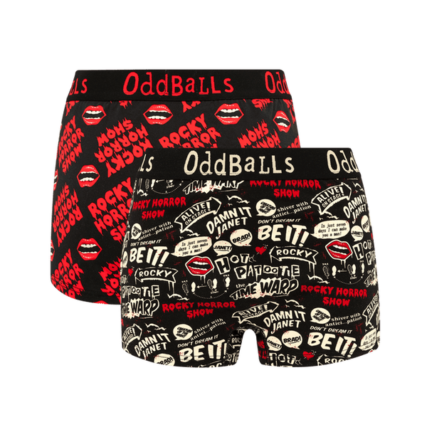 The Rocky Horror Show Bundle - Ladies Boxer Shorts 2 Pack