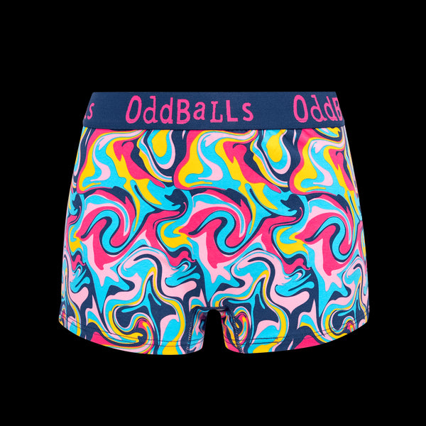 Winter Essentials Bundle - Ladies Boxer Shorts 4 Pack Bundle