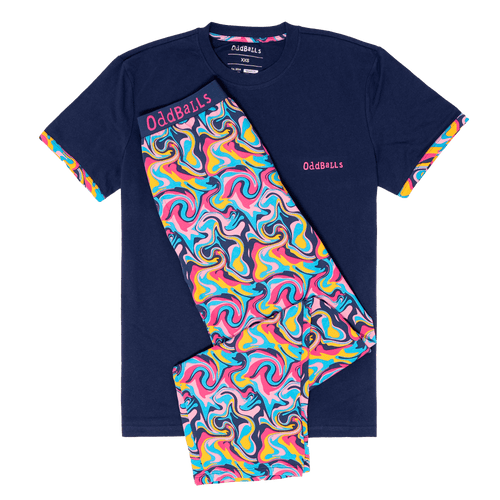 Ripple - Men's Long Pyjamas Set (T-Shirt & Trousers)