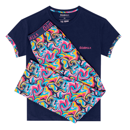 Ripple - Women's Long Pyjamas Set (T-Shirt & Trousers)