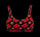 Rocky Horror Show Mouth - Ladies Bralette