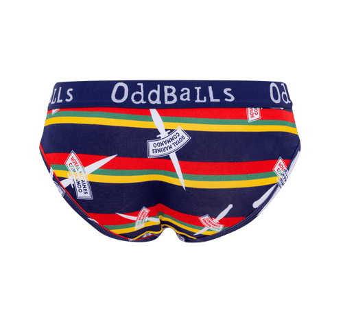 Royal Marine's Stripes - Ladies Briefs