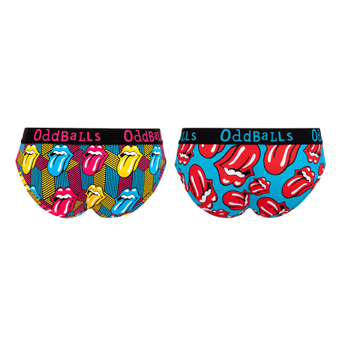 The Rolling Stones Bundle - Ladies Briefs 2 Pack Bundle