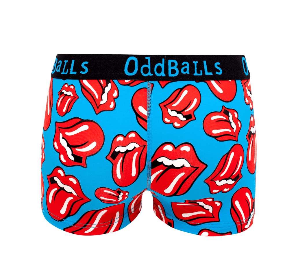 The Rolling Stones Red Ladies Boxers