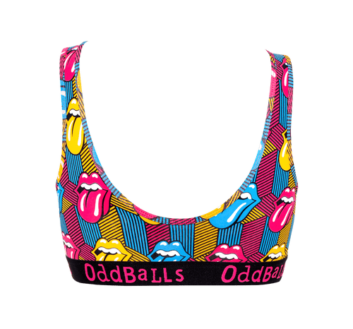 The Rolling Stones - Retro - Ladies Bralette