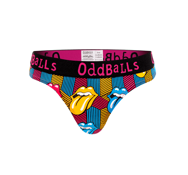 The Rolling Stones - Retro - Ladies Thong