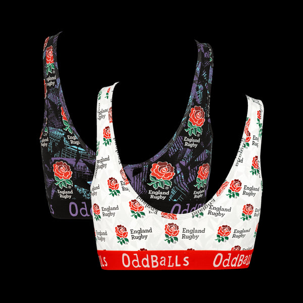England Rugby Union 25/26 Bundle - Ladies Bralette 2 Pack Bundle