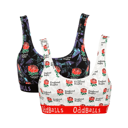 England Rugby Union 25/26 Bundle - Ladies Bralette 2 Pack Bundle