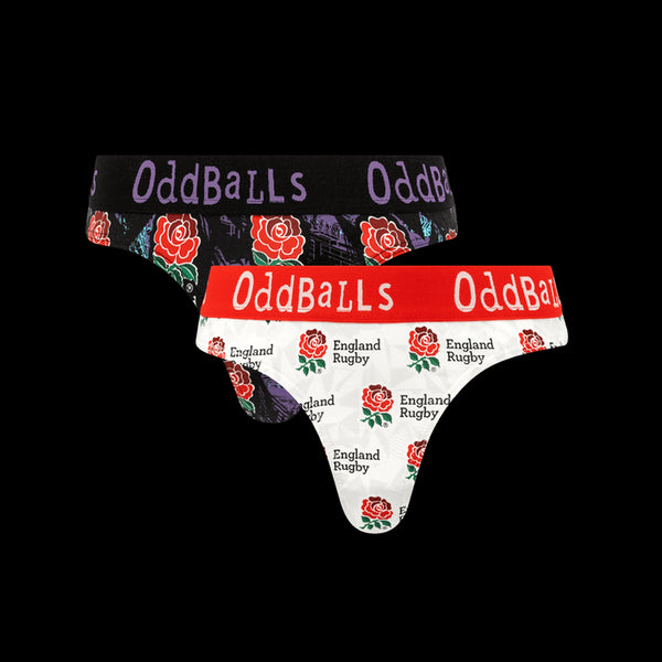 England Rugby Union 25/26 Bundle - Ladies Thong 2 Pack