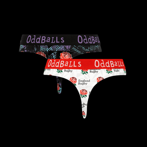 England Rugby Union 25/26 Bundle - Ladies Thong 2 Pack