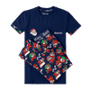 Goolies (Kids) Long Pyjamas - Santa - Trousers & T-Shirt