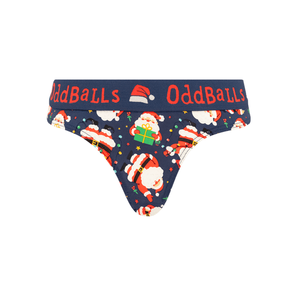 Santa Bundle - Ladies Thong & Sock