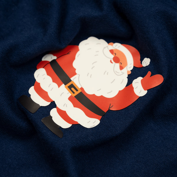 Santa - Kids Long Pyjamas Set (T-Shirt & Trousers)