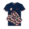 Santa - Kids Long Pyjamas Set (T-Shirt & Trousers)